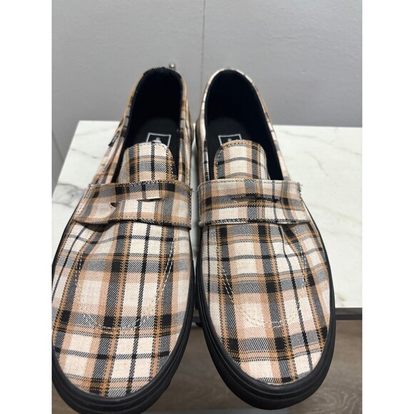 Vans Plaid Loafer Style Slip Ons size 12 main image 4